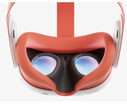 Лицевой интерфейс (маска) Colored Facial Strap Orange для Oculus Quest 3 (оригинал)
