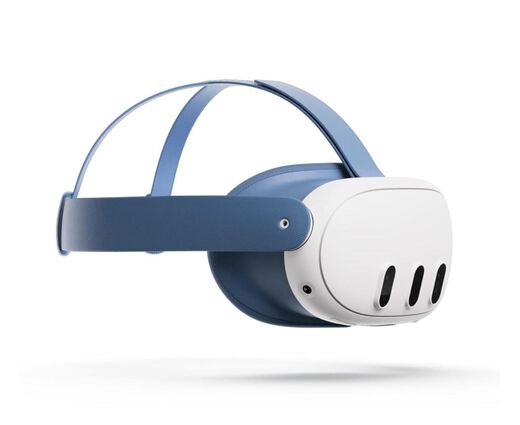 Лицевой интерфейс (маска) Colored Facial Strap Blue для Oculus Quest 3 (оригинал)