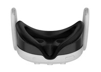 Силиконовая лицевая накладка для Oculus Quest 3 | Черный
