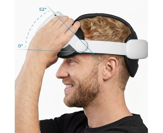 Регулируемое крепление Upgraded Elite Strap для Oculus Quest 2 | KIWI