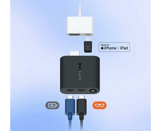 Адаптер HDMI VITURE One XR для Iphone 14 и более ранних моделей