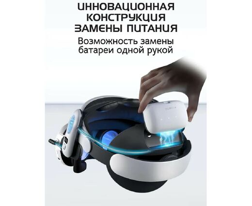 Зарядная док-станция BOBOVR BD2-1 для аккумуляторов BOBOVR B2 Quest 3 / 3S / Pico 4 ultra