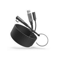  Кабель Oculus Link Type-C-USB 3.0 с доп.питанием для Oculus Quest / Pico 4 | KIWI Design
