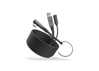 Кабель Oculus Link Type-C-USB 3.0 с доп.питанием для Oculus Quest / Pico 4 | KIWI Design