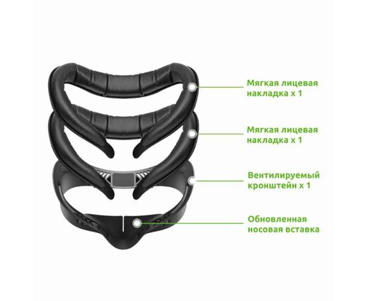 Лицевая накладка (маска) V4 Facial Interface для Oculus Quest 3S | KIWI design