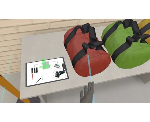 Комплекс VR тренажеров для получения профессиональных навыков. Комплект из 25 тренажеров