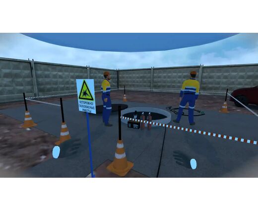 Комплекс VR тренажеров для получения профессиональных навыков. Комплект из 12 тренажеров