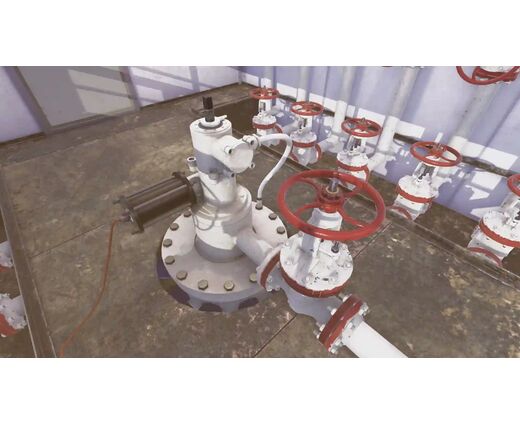 Комплекс VR тренажеров для получения навыков по теме нефтегазовой отрасли из 10 тренажеров