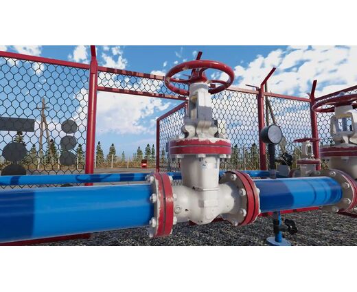 Комплекс VR тренажеров для получения навыков по теме нефтегазовой отрасли из 10 тренажеров