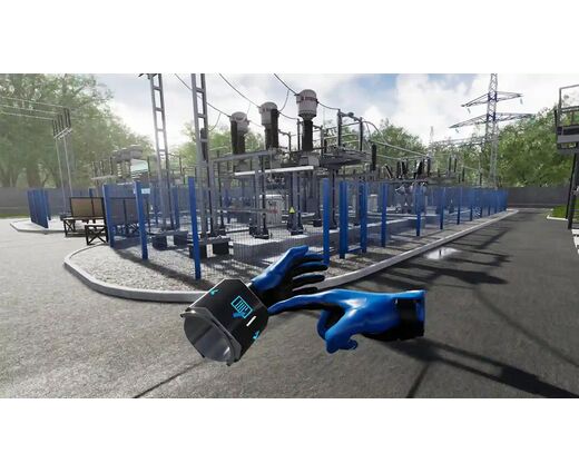VR тренажер для получения навыков по теме ТОиР электротехнического оборудования