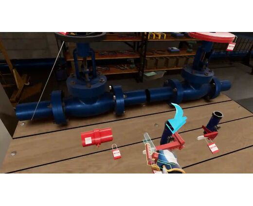 VR тренажер для получения навыков по теме Работа с электроустановками. Изоляция источников