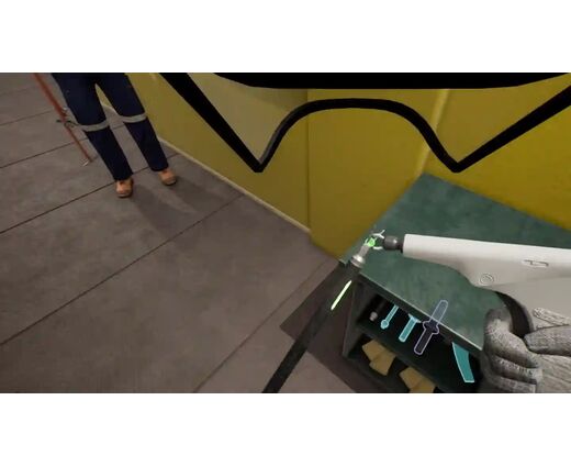 VR тренажер Установка переносного заземления 