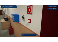 VR тренажер для получения навыков по теме Пожарная безопасность на предприятии