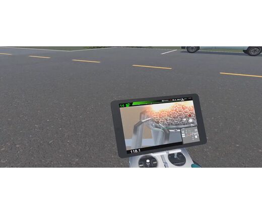 VR тренажердля получения навыков по теме Оператор БПЛА