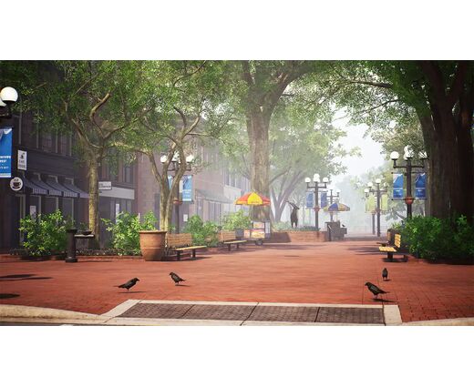 VR тренажер для получения навыков по теме Агорафобия 