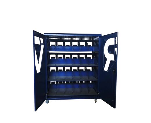 Тележка для хранения и зарядки VR-гарнитур до 24 устройств без УФ-ламп