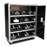 Тележка для хранения и зарядки VR-гарнитур до 24 устройств с УФ-лампами