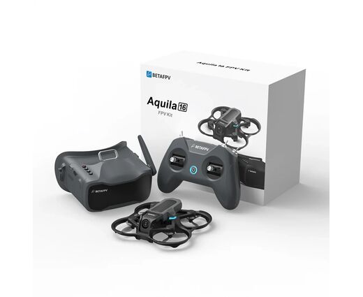 Квадрокоптер с пультом и очками Aquila16 FPV Kit