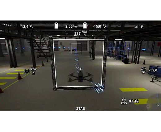 Приложение обучения оператора БпЛА «Sky 61» 