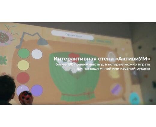 Интерактивная стена АктивиУМ Стандарт. v2m без проектора