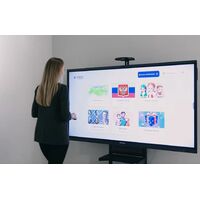 Интерактивная стена «АктивиУМ Стандарт Патриот» + программа: проектор v2m для светлых помещений  