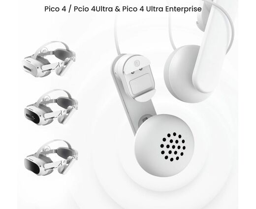 Накладные наушники A3 Clip-on Headphones для PICO 4/4 Ultra/4 Ultra Enterprise | KIWI design