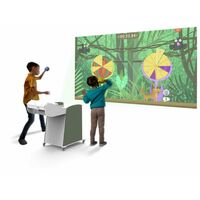 Интерактивный пол Innovatic с функцией интерактивной стены с блоком Финансовая грамотность