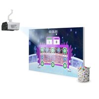 Интерактивный физкультурный комплекс с проектором для светлого помещения