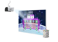 Интерактивный физкультурный комплекс для темных больших помещений