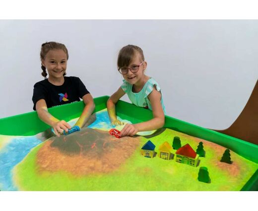 Интерактивная песочница Полянка