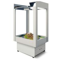 Тумба для интерактивной песочницы "Домик" на колёсиках