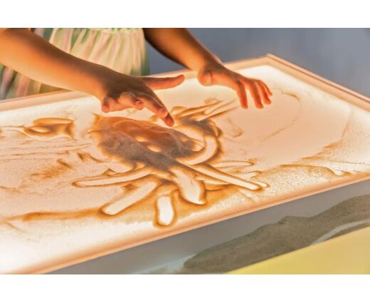 Арт-песочница "Sandia" и видеокурс "Песочная живопись"