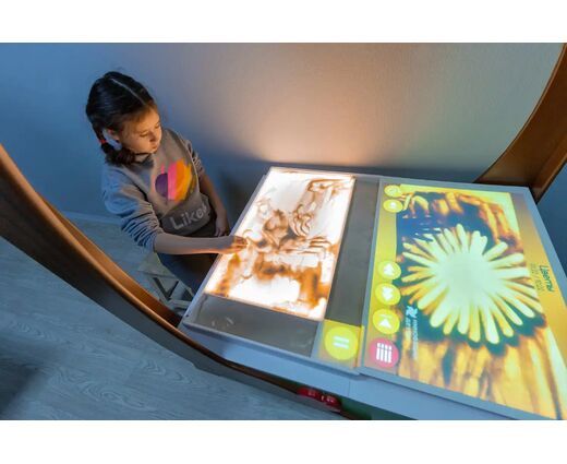 Арт-песочница "Sandia" и видеокурс "Песочная живопись"