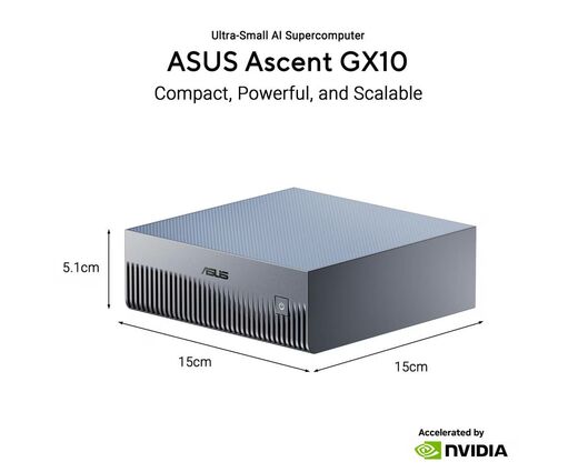 Суперкомпьютер с искусственным интеллектом Asus Ascent GX10