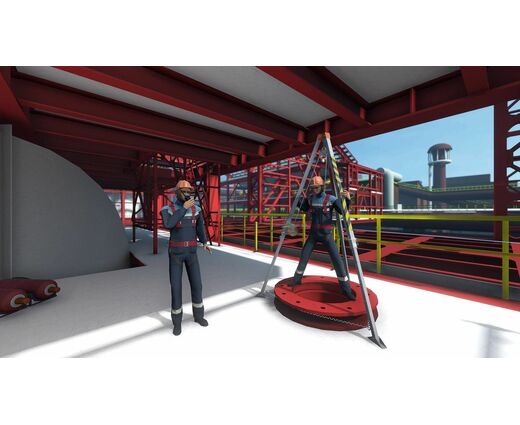 Программное обеспечение VR тренажер Работы на высоте
