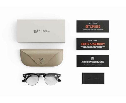 Умные аудиоочки Ray-Ban Meta Clubmaster 