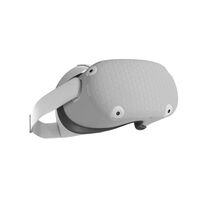Силиконовый защитный чехол на переднюю панель шлема Oculus Quest 2 белый