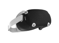 Силиконовый защитный чехол на переднюю панель шлема Oculus Quest 2 черный
