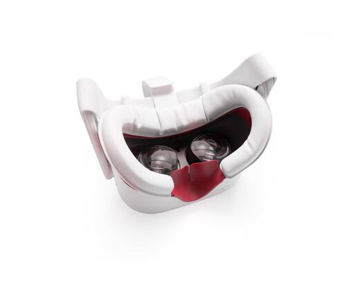 Комплект лицевого интерфейса VR COVER для Oculus Quest 2 (белый, красный)