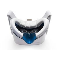 Комплект лицевого интерфейса VR COVER для Oculus Quest 2 (Светло-серый, синий)