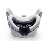 Комплект лицевого интерфейса VR COVER для Oculus Quest 2 (Светло-серый, черный)