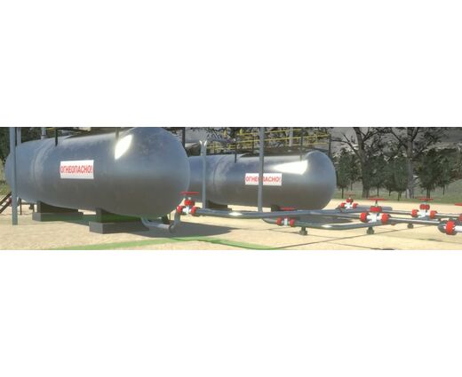 VR тренажёр для нефтяной, газовой отраслей  "Аварийные ситуации на объектах добычи нефти, газа и газового конденсата" 